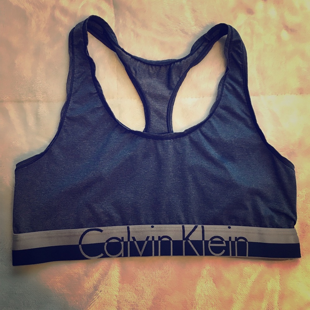 Calvin Klein sports bra.